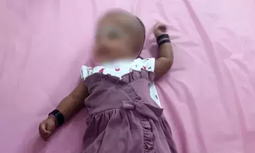 മുലപ്പാല്‍ തൊണ്ടയില്‍ കുടുങ്ങി; അഞ്ചുമാസം പ്രായമായ പെണ്‍കുഞ്ഞ് മരിച്ചു