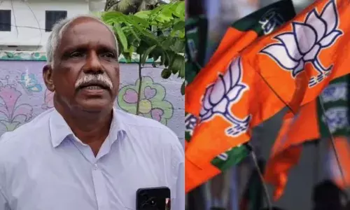 തദ്ദേശ തെരഞ്ഞെടുപ്പില് സിപിഎം വിമതനായി മത്സരിച്ചതിന് വധഭീഷണി; സിപിഎം മുന് ഏരിയ സെക്രട്ടറി വി ആര് രാമകൃഷ്ണന് ബിജെപിയില് തദ്ദേശ തെരഞ്ഞെടുപ്പില് സിപിഎം വിമതനായി മത്സരിച്ചതിന് വധഭീഷണി; സിപിഎം മുന് ഏരിയ സെക്രട്ടറി വി ആര് രാമകൃഷ്ണന് ബിജെപിയില്