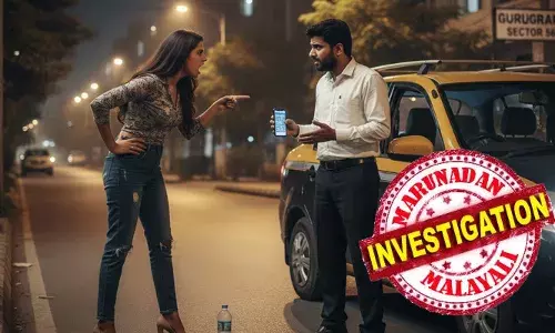 രാവിലെ മുതൽ കാറിൽ സവാരി; പലയിടത്തും ഇറങ്ങി ഭക്ഷണം കഴിച്ചു, പാനീയങ്ങൾ കുടിച്ചു; പണം നൽകിയത് ടാക്സി ഡ്രൈവർ; കറക്കം കഴിഞ്ഞ് യാത്രാക്കൂലി ആവശ്യപ്പെട്ടപ്പോൾ തനി നിറം പുറത്ത്; പീഡനക്കേസിൽ കുടുക്കുമെന്ന് യുവതിയുടെ ഭീഷണി; ഒടുവിൽ പോലീസ് സ്റ്റേഷനിലെത്തിയപ്പോൾ സംഭവിച്ചത് രാവിലെ മുതൽ കാറിൽ സവാരി; പലയിടത്തും ഇറങ്ങി ഭക്ഷണം കഴിച്ചു, പാനീയങ്ങൾ കുടിച്ചു; പണം നൽകിയത് ടാക്സി ഡ്രൈവർ; കറക്കം കഴിഞ്ഞ് യാത്രാക്കൂലി ആവശ്യപ്പെട്ടപ്പോൾ തനി നിറം പുറത്ത്; പീഡനക്കേസിൽ കുടുക്കുമെന്ന് യുവതിയുടെ ഭീഷണി; ഒടുവിൽ പോലീസ് സ്റ്റേഷനിലെത്തിയപ്പോൾ സംഭവിച്ചത്