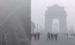 ഡല്‍ഹിയില്‍ അതിശൈത്യം തുടരുന്നു; താപനില 4 ഡിഗ്രി സെല്‍ഷ്യസില്‍ താഴെ, വായുഗുണ നിലവാരം മോശത്തില്‍