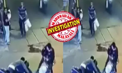 ബൈക്കിൽ നിന്ന് റോഡിലേക്ക് തെറിച്ചുവീണ ആളെ അടിച്ചുനുറുക്കുന്ന കാഴ്ച; ഹെൽമറ്റ് കൊണ്ടുള്ള ആദ്യ ഇടിയിൽ തന്നെ പാതി ബോധം പോയി; കാല് മടക്കി തൊഴി; നാട്ടുകാർ ഇടപെട്ടപ്പോൾ സത്യം പുറത്ത്