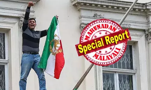 ലണ്ടനിലെ ഇറാനിയന്‍ എംബസ്സി കെട്ടിടത്തില്‍ കയറി പതാക അഴിച്ചു മാറ്റിയവര്‍ അറസ്റ്റില്‍; സര്‍വീസുകള്‍ മുടങ്ങുമെന്ന് മുന്നറിയിപ്പുമായി റയാന്‍ എയര്‍