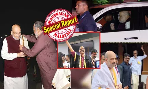 ഇന്ദ്രപ്രസ്ഥാനത്ത് പുതിയ മേയറിന്റെ വരവോടെ ശുഭ പ്രതീക്ഷ; ഇനി ഭാവി കേരളത്തിൽ എങ്ങനെ..താമര വിരിയിപ്പിക്കുമെന്ന തന്ത്രപ്പാടിൽ നേതാക്കന്മാരും; നിർണായക സന്ദർശനത്തിന് അമിത് ഷാ തലസ്ഥാനത്തെത്തി; ഐശ്വര്യമായി പദ്മനാഭ സ്വാമിയെ തൊഴുത് പ്രചാരണ പരിപാടികൾക്ക് തുടക്കമിടും