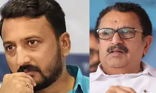 ഒതേനന് ചാടാത്ത മതിലുകള് ഇല്ല; അതിന് ഞങ്ങള്ക്ക് എന്തുത്തരവാദിത്തമാണ്; രാഹുല് എന്നേ സ്വയം രാജിവെച്ച് പോകേണ്ടതായിരുന്നുവെന്ന് കെ മുരളീധരന്; തെറ്റ് ചെയ്തെങ്കില് അറസ്റ്റ് ചെയ്തോട്ടെയെന്ന് പാലക്കാട് ഡിസിസി അധ്യക്ഷന് ഒതേനന് ചാടാത്ത മതിലുകള് ഇല്ല; അതിന് ഞങ്ങള്ക്ക് എന്തുത്തരവാദിത്തമാണ്; രാഹുല് എന്നേ സ്വയം രാജിവെച്ച് പോകേണ്ടതായിരുന്നുവെന്ന് കെ മുരളീധരന്; തെറ്റ് ചെയ്തെങ്കില് അറസ്റ്റ് ചെയ്തോട്ടെയെന്ന് പാലക്കാട് ഡിസിസി അധ്യക്ഷന്