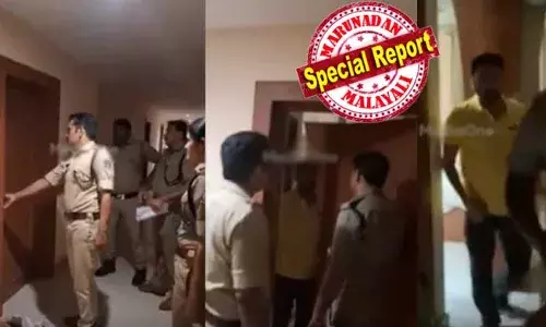 പാലക്കാട് കെപിഎം ഹോട്ടലിലെ 2002-ാം നമ്പര്‍ മുറി! വാതിലില്‍ മുട്ടി പുറത്ത് കാത്തിരിക്കുന്ന പോലീസ്; മഞ്ഞ ഷര്‍ട്ട്ധരിച്ച് രാഹുല്‍; ഏത് കേസിലാ സാറേ... എന്നു ചോദ്യം; കയ്യാങ്കളിക്ക് നില്‍ക്കരുത്, ബലപ്രയോഗം വേണ്ട, നിങ്ങളൊരു എംഎല്‍എ ആണ്, സഹകരിക്കണമെന്ന് പോലീസ്; രാഹുല്‍ മാങ്കൂട്ടത്തിലിനെ കസ്റ്റഡിയില്‍ എടുക്കുന്ന ദൃശ്യങ്ങള്‍