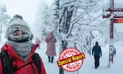 കുട്ടികള്‍ക്കും മുതിര്‍ന്നവര്‍ക്കും പനിയും ശ്വാസംമുട്ടലും; ഇന്ധനം പോലും ഐസായി മാറുന്ന കൊടുംതണുപ്പ്!  ഫിന്‍ലന്‍ഡിലെ മഞ്ഞില്‍ കുടുങ്ങി ബ്രിട്ടീഷ് വിനോദസഞ്ചാരികളടക്കം ആയിരങ്ങള്‍; ഹോട്ടലുകളില്‍ നിന്ന് പുറത്താക്കപ്പെട്ടു, വിമാനമില്ല, ബസ്സില്ല! യൂറോപ്പിനെ വിറപ്പിക്കുന്ന ശൈത്യതരംഗത്തിന്റെ ഞെട്ടിക്കുന്ന ദൃശ്യങ്ങള്‍