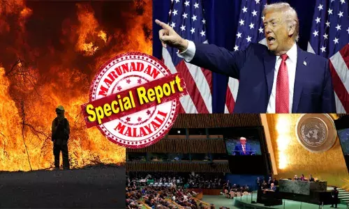 അന്ന് കലി തുള്ളിയെത്തിയ കൊടും കാട്ടുതീയ്‌ക്ക് മുന്നിൽ തല കുനിച്ച രാജ്യം; അവർ സമ്പാദിച്ചത് എല്ലാം ഒരൊറ്റ നിമിഷം കൊണ്ട് കത്തിച്ചാമ്പലാകുന്ന കാഴ്ച; ചുറ്റും കുറെ മനുഷ്യരുടെ നിലവിളി മാത്രം; അതിന്റെ ആഘാതത്തിൽ നിന്ന് മുക്തരാവും മുമ്പേ അടുത്ത കടുകട്ടി തീരുമാനവുമായി ട്രംപ്; ആഗോള കാലാവസ്ഥാ കരാറിൽ നിന്ന് അമേരിക്ക പിന്മാറി; കടുത്ത ആശങ്കയിൽ ലോകരാജ്യങ്ങൾ; ഇനി പ്രകൃതിയുടെ ഭാവിയെന്ത്?