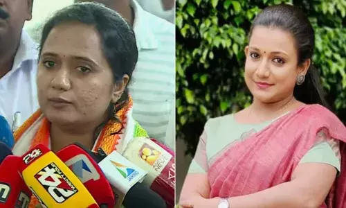 പാര്‍ട്ടിയേക്കാള്‍ വലിയ നിലപാട് പാര്‍ട്ടി പ്രവര്‍ത്തകര്‍ക്ക് ഇല്ല; നിങ്ങള്‍ ഇന്നൊരു കോണ്‍ഗ്രസുകാരിയാണ്;  ശ്രീനാദേവിക്കെതിരെ ആര്‍ വി സ്നേഹ