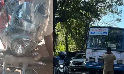 കെഎസ്ആര്‍ടിസി ബസ് ബൈക്കില്‍ ഇടിച്ചു; മല്ലപ്പള്ളി സ്വദേശിനിയായ യുവതിക്ക് ദാരുണാന്ത്യം