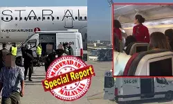 മെഡിറ്ററേനിയൻ കടലിന് മുകളിൽ വെച്ച് തുർക്കിഷ് വിമാനത്തിന് ബോംബ് ഭീഷണി; വിമാനത്തെ അകമ്പടി സേവിച്ച് രണ്ട് രാജ്യങ്ങളുടെ യുദ്ധവിമാനങ്ങൾ; ബാഴ്സലോണ വിമാനത്താവളത്തിൽ പാഞ്ഞെത്തി വൻ പൊലീസ് സന്നാഹം, ശ്വാസമടക്കിപ്പിടിച്ച് യാത്രക്കാർ; ഒടുവിൽ ആശ്വാസം