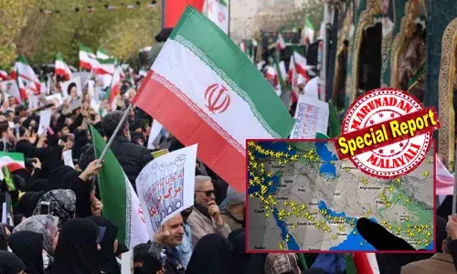 ഇറാന്റെ ആകാശത്ത് നോ ഫ്‌ലൈ സോണ്‍; വ്യോമപാത അടച്ചതോടെ വഴിതിരിച്ചുവിട്ട് വിമാനക്കമ്പനികള്‍; യൂറോപ്പിലേക്കും പശ്ചിമേഷ്യയിലേക്കുമുള്ള സര്‍വീസുകള്‍ മുടങ്ങി; ടിക്കറ്റ് നിരക്ക് കുതിച്ചുയരും; യാത്രക്കാര്‍ക്ക് ജാഗ്രത നിര്‍ദേശം; യു എസ് മിസൈലുകള്‍ ഏതു നിമിഷവും പാഞ്ഞെത്തും? പശ്ചിമേഷ്യ യുദ്ധമുനമ്പില്‍