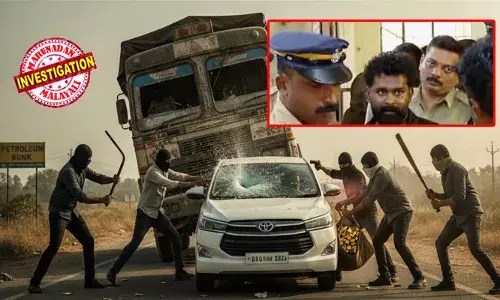 ദേശീയപാതയില്‍ ലോറി കുറുകെ ഇട്ട് സ്വര്‍ണ്ണവേട്ട! ചില്ല് തകര്‍ത്ത് മുളകുപൊടി എറിഞ്ഞും കത്തിമുനയില്‍ നിര്‍ത്തിയും കവര്‍ന്നത് ഒന്നരക്കോടിയുടെ സ്വര്‍ണ്ണം; എട്ടിമട കൊള്ളയുടെ മാസ്റ്റര്‍ ബ്രെയിന്‍ മരട് അനീഷ് കുടുങ്ങിയപ്പോള്‍ പിന്നാലെ തമിഴ്നാട് പോലീസ്; ചതി ഭയന്ന് ബന്ധുക്കള്‍!