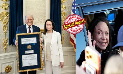 കൊടുത്ത സമ്മാനം കൈമാറാന്‍ ഇതെന്താ മിഠായിയോ? ട്രംപിന് നോബല്‍ സമ്മാനം കൈമാറിയ മച്ചാഡോയ്ക്ക് നൊബേല്‍ കമ്മിറ്റിയുടെ കൊട്ട്; തങ്ങളുടെ സമ്മാനങ്ങള്‍ റദ്ദാക്കാനോ പങ്കിടാനോ മറ്റുള്ളവര്‍ക്ക് കൈമാറാനോ കഴിയില്ലെന്ന് കമ്മിറ്റി; ലോകം കണ്ട വിചിത്രമായ പുരസ്‌കാര കൈമാറ്റത്തില്‍ വന്‍ വിവാദം!