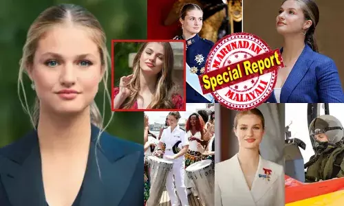 ഒരു വിമാനം വരെ ഒറ്റയ്ക്ക് പറത്തിയ ധൈര്യം; അറ്റ്ലാന്റിക് കടലിലൂടെ യാത്ര ചെയ്തിട്ടും പതറാത്ത മനസ്സ്; ഇവർക്ക് ഒന്നും പൊതുബോധമില്ല എന്ന് പറയുന്നവർ ഇനി വാ മൂടിക്കോ..!! സ്പെയിനിലെ തെരുവുകളിൽ ആ 20-കാരിയുടെ ശബ്ദം ഉയരും; 150 വര്‍ഷത്തെ ചരിത്രം തിരുത്തിക്കുറിക്കാനൊരുങ്ങി ജെൻ സി കളുടെ സ്വന്തം രാജകുമാരി; നീല കണ്ണുള്ള മാലാഖയെ പോലെ അവൾ; നമ്മൾ തിരയുന്ന ക്വീൻ ലിയോനോർ ആരാണ്?