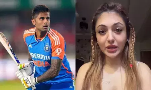 സൂര്യകുമാർ യാദവ് നിരന്തരം സന്ദേശങ്ങൾ അയച്ചു; ഖുഷി മുഖർജിക്കെതിരെ 100 കോടി രൂപയുടെ മാനനഷ്ടക്കേസ്; വ്യാജ ആരോപണങ്ങൾ ഉന്നയിച്ച നടിയെ തടവിലിടണമെന്നും ആവശ്യം