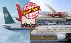 മരുഭൂമി പ്രദേശത്ത് നിന്ന് ഓരോ മണിക്കൂറുകൾ ഇടവിട്ട് 40,000 അടിയിൽ കുതിച്ചുപൊങ്ങുന്ന വിമാനങ്ങൾ; തങ്ങളുടെ ആകാശ അതിർത്തി കഴിഞ്ഞാൽ പിന്നെ എയർ ഇന്ത്യയും സൗദിയ എയർലൈൻസും മുഖം തിരിക്കും; ആ ആവലാതിക്ക് ഇതാ..സന്തോഷവാർത്ത; കോഡ്ഷെയർ കരാറിൽ ഒപ്പുവച്ച് വിമാന കമ്പനികൾ; വലിയ ആശ്വാസത്തിൽ യാത്രക്കാർ