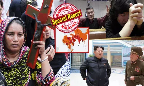 യേശു ഏക രക്ഷകൻ എന്ന് ഉറക്കെ പ്രഖ്യാപിക്കുന്ന ക്രൈസ്തവ സമൂഹം; ലോകത്ത് തന്നെ ഏറ്റവും കൂടുതൽ മനുഷ്യർ വിശ്വസിക്കുന്ന മതം; പക്ഷെ പുറത്തുവരുന്ന കാര്യങ്ങൾ ഞെട്ടിക്കുന്നത്; കഴുകന്മാരുടെ വേട്ടയാടപ്പെടലിൽ നിരവധി ജീവനുകൾ പൊലിയുന്നു; നരകയാതന കൂടുതൽ അനുഭവിക്കുന്നത് കിം ജോങ് ഉന്നിന്റെ ഭരണത്തിന് കീഴിൽ; ഭീതിപ്പെടുത്തി ആഗോള റിപ്പോർട്ട്