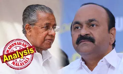 ഉരുളക്കുപ്പേരി മറുപടികള്‍ നല്‍കി പിണറായിയുടെ വായടപ്പിക്കുന്ന സതീശന്‍ മുഖ്യശത്രു; തദ്ദേശത്തിലെ യുഡിഎഫിന്റെ പിഴയ്ക്കാത്ത തന്ത്രങ്ങളുടെ സൂത്രധാരനെ അരിഞ്ഞു വീഴ്ത്താന്‍ സിപിഎമ്മിന്റെ രാഷ്ട്രീയ നീക്കം; സമുദായ നേതാക്കളെ ഒപ്പം നിര്‍ത്തിയുള്ള പ്രഹരത്തിന് പിന്നില്‍ സിപിഎം നീക്കം; സതീശനെ പറവൂരില്‍ തളയ്ക്കാന്‍ കെല്‍പ്പുള്ള സ്ഥാനാര്‍ഥിയെയും തേടുന്നു; പ്രതിപക്ഷ നേതാവിനെ പിന്തുണയ്ക്കാത്ത നേതാക്കളുടെ മൗനവും ചര്‍ച്ചകളില്‍