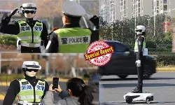 കട്ടന്‍ചായയും വേണ്ട പരിപ്പുവടയും വേണ്ട! പട്ടിണി കിടന്നും പണിയെടുക്കും; വരി തെറ്റിച്ചാല്‍ സ്‌നേഹപൂര്‍വം ശകാരം; ചൈനീസ് റോഡുകളില്‍ ഇനി റോബോട്ട് പോലീസിന്റെ ട്രാഫിക് നിയന്ത്രണം; വീഡിയോയും സെല്‍ഫിയും എടുക്കാന്‍ വന്‍തിരക്ക്; പോലീസുകാരെ വിശ്രമിക്കാന്‍ വിട്ട് ബീജിംഗിന്റെ  പുതിയ എഐ പരീക്ഷണം