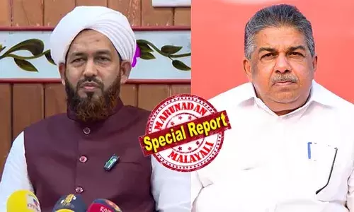 രാഷ്ട്രീയക്കാര്‍ നടത്തുന്ന വര്‍ഗീയ പരാമര്‍ശങ്ങള്‍ നാടിന് നല്ലതല്ല; രാഷ്ട്രീയവും വികസനവും നാടിന്റെ നന്മയുമാണ് സംസാരിക്കേണ്ടത്; മന്ത്രി സജി ചെറിയാനെ വിമര്‍ശിച്ച് എസ്വൈഎസ് നേതാവ് അബ്ദുള്‍ ഹക്കിം അസ്ഹരി; കാന്തപുരം വിഭാഗത്തില്‍ നിന്നും എത്തിയ വിമര്‍ശനത്തില്‍ സിപിഎം വെട്ടില്‍; മന്ത്രിയോട് തിരുത്തല്‍ ആവശ്യപ്പെടാന്‍ പാര്‍ട്ടി