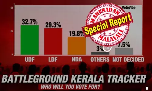 ജനപ്രീതിയില്‍ മുന്നില്‍ സതീശന്‍; രണ്ടാമന്‍ പിണറായി; മൂന്നാമത് കെകെ ശൈലജ; നാലാമന്‍ രാജീവ് ചന്ദ്രശേഖര്‍; അഞ്ചാമത് ശശി തരൂരും; കേരളം 2026: എല്‍ഡിഎഫിന് ഭരണവിരുദ്ധ തരംഗം; യുഡിഎഫിന് മുന്‍തൂക്കം; കരുത്തായി ബിജെപിയും; എന്‍ഡിടിവി വോട്ട് വൈബ് ഇന്ത്യ സര്‍വ്വേ പറയുന്നത്