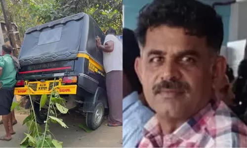 ഓട്ടോ അഴുക്കു ചാലിലേക്ക് മറിഞ്ഞു; ഡ്രൈവർക്ക് ദാരുണാന്ത്യം; അപകടം ക്ഷേത്ര ദർശനം കഴിഞ്ഞ് മടങ്ങവേ