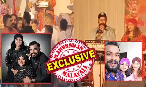 ഉദിച്ചുയര്‍ന്നു മാമലമേലെ ഉത്രം നക്ഷത്രം പാടി സോഷ്യല്‍ മീഡിയയില്‍ താരമായി; ഹൈന്ദവ ഭക്തിഗാനങ്ങളുമായി ആരാധകരെ നേടിയ മുസ്ലീം കുടുംബം; കണ്ണൂര്‍ കണ്ണാടിപ്പറമ്പില്‍ പരമ പവിത്രമാമീ മണ്ണില്‍ ഭാരതാംബയെ പൂജിക്കാന്‍ എന്ന പാട്ട് പാടി പൂര്‍ത്തിയാക്കിയത് തൃശൂരിലെ പാട്ടു ഫാമിലി; ഡിവൈഎഫ്‌ഐ പ്രതിഷേധം വകവയ്ക്കാതെ ഗണഗീതം പാടിയ കുടുംബത്തിന്റെ കഥ
