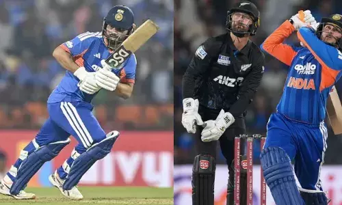 നാഗ്പൂരില്‍ സിക്‌സറുകളുടെ പെരുമഴ! അഭിഷേക് ശര്‍മയുടെ ബാറ്റിങ് താണ്ഡവം! അവസാന ഓവറില്‍ കിവീസിനെ പഞ്ഞിക്കിട്ട് റിങ്കു സിംഗ്; മധ്യനിരയില്‍ കരുത്തായി സൂര്യകുമാറും ഹാര്‍ദ്ദിക്കും; സഞ്ജുവും കിഷനും വീണിട്ടും പതറാതെ ഇന്ത്യ; ന്യൂസിലന്‍ഡിന് 239 റണ്‍സ് വിജയലക്ഷ്യം