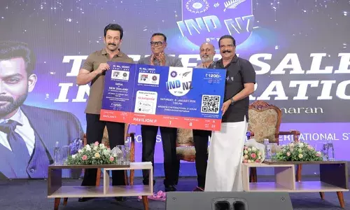 കാര്യവട്ടത്ത് ആവേശം വിതറാന്‍ ഇന്ത്യ-ന്യൂസിലന്‍ഡ് പോരാട്ടം; ടിക്കറ്റ് വില്‍പ്പന പൃഥ്വിരാജ് സുകുമാരന്‍ ഉദ്ഘാടനം ചെയ്തു