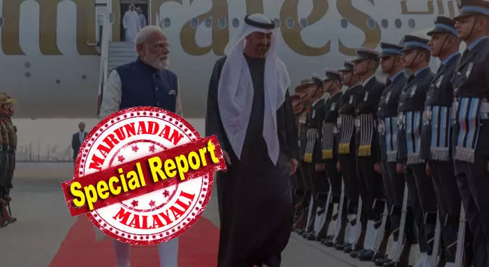 ഊര്ജ്ജരംഗത്ത് വന് കുതിപ്പിന് ഇന്ത്യയും യു.എ.ഇയും; 3 ബില്യണ് ഡോളറിന്റെ എല്.എന്.ജി കരാറില് ഒപ്പുവച്ചു; 2032-ഓടെ വ്യാപാരം ഇരട്ടിയാക്കാന് ലക്ഷ്യം ഊര്ജ്ജരംഗത്ത് വന് കുതിപ്പിന് ഇന്ത്യയും യു.എ.ഇയും; 3 ബില്യണ് ഡോളറിന്റെ എല്.എന്.ജി കരാറില് ഒപ്പുവച്ചു; 2032-ഓടെ വ്യാപാരം ഇരട്ടിയാക്കാന് ലക്ഷ്യം