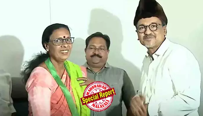 സിപിഎമ്മിനുള്ളില് മതനിരപേക്ഷതയില്ല, ഉള്ളത് വര്ഗീയത! ചെങ്കൊടി ഉപേക്ഷിച്ച് സുജ ചന്ദ്രബാബു പാണക്കാട് തങ്ങള്ക്ക് മുന്നില്; ഐഷാ പോറ്റിക്ക് പിന്നാലെ മറ്റൊരു പ്രമുഖ വനിതാ നേതാവും ലീഗിലേക്ക്; ഒരുമാസത്തിനിടെ പാര്ട്ടിക്ക് രണ്ടാമത്തെ ആഘാതം സിപിഎമ്മിനുള്ളില് മതനിരപേക്ഷതയില്ല, ഉള്ളത് വര്ഗീയത! ചെങ്കൊടി ഉപേക്ഷിച്ച് സുജ ചന്ദ്രബാബു പാണക്കാട് തങ്ങള്ക്ക് മുന്നില്; ഐഷാ പോറ്റിക്ക് പിന്നാലെ മറ്റൊരു പ്രമുഖ വനിതാ നേതാവും ലീഗിലേക്ക്; ഒരുമാസത്തിനിടെ പാര്ട്ടിക്ക് രണ്ടാമത്തെ ആഘാതം