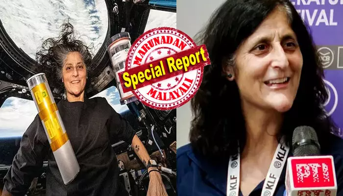 ഒരു വട്ടമെങ്കിലും..ബഹിരാകാശത്ത് നിന്ന് ഭൂമിയെ ഒന്ന് നോക്കണം; മനുഷ്യർ എന്തിന് കലഹിക്കുന്നു? എന്ന് നമ്മൾ ചിന്തിച്ചുപോകും..!! നാസയിൽ നിന്ന് പടിയിറങ്ങി നേരെ കോഴിക്കോട് മണ്ണിൽ പറന്നിറങ്ങിയ സുനിത; സാഹിത്യോത്സവത്തിന്റെ വേദിയിൽ നിറഞ്ഞ മനസ്സുമായി പ്രസംഗം; ചർച്ചയായി വാക്കുകൾ ഒരു വട്ടമെങ്കിലും..ബഹിരാകാശത്ത് നിന്ന് ഭൂമിയെ ഒന്ന് നോക്കണം; മനുഷ്യർ എന്തിന് കലഹിക്കുന്നു? എന്ന് നമ്മൾ ചിന്തിച്ചുപോകും..!! നാസയിൽ നിന്ന് പടിയിറങ്ങി നേരെ കോഴിക്കോട് മണ്ണിൽ പറന്നിറങ്ങിയ സുനിത; സാഹിത്യോത്സവത്തിന്റെ വേദിയിൽ നിറഞ്ഞ മനസ്സുമായി പ്രസംഗം; ചർച്ചയായി വാക്കുകൾ