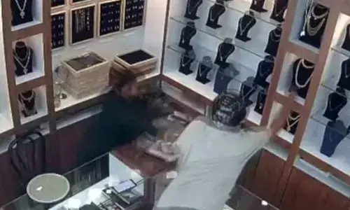 ജീവനക്കാരിക്കുനേരെ പെപ്പർസ്‌പ്രേ പ്രയോഗിച്ചു; കളമശ്ശേരിയിലെ ജ്വല്ലറിയിൽ നിന്നും സ്വർണമെന്ന് കരുതി കവർന്നത് മോഡലിനായി വെച്ച മാലകൾ; പിടിയിലായത് സഹോദരങ്ങൾ