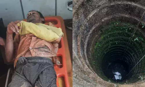 കിണർ വൃത്തിയാക്കാൻ ഇറങ്ങുമ്പോൾ കയർ പൊട്ടി; 52കാരൻ വീണത് 80 അടി താഴ്ചയിലേക്ക്; ചെങ്കളത്തുകാരൻ സുലൈമാൻ രക്ഷപ്പെട്ടത് തലനാരിഴക്ക്