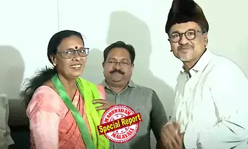 സിപിഎമ്മിനുള്ളില്‍ മതനിരപേക്ഷതയില്ല, ഉള്ളത് വര്‍ഗീയത! ചെങ്കൊടി ഉപേക്ഷിച്ച് സുജ ചന്ദ്രബാബു പാണക്കാട് തങ്ങള്‍ക്ക് മുന്നില്‍; ഐഷാ പോറ്റിക്ക് പിന്നാലെ മറ്റൊരു പ്രമുഖ വനിതാ നേതാവും ലീഗിലേക്ക്; ഒരുമാസത്തിനിടെ പാര്‍ട്ടിക്ക് രണ്ടാമത്തെ ആഘാതം