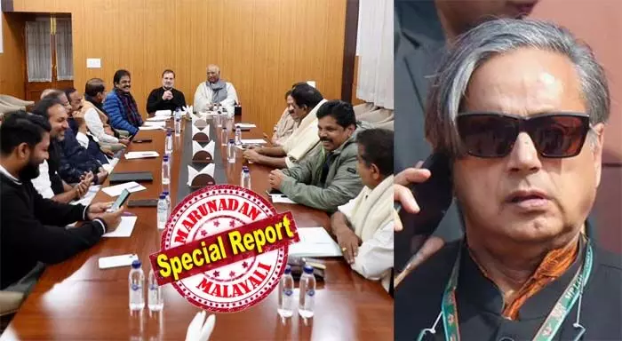 സീറ്റുകള് മുസ്ലിം ലീഗുമായി വെച്ചുമാറാന് കോണ്ഗ്രസില് ധാരണ; കൊച്ചി, കളമശ്ശേരി, പട്ടാമ്പി, ഗുരുവായൂര് സീറ്റുകള് വെച്ചുമാറിയേക്കും; തീരുമാനം കോണ്ഗ്രസ് സംസ്ഥാന നേതൃത്വം ഹൈക്കമാന്ഡുമായി നടത്തിയ ചര്ച്ചയില്; ഞങ്ങള് തോല്ക്കുന്ന സീറ്റ് ചിലപ്പോള് അവര്ക്ക് കൊടുക്കും... അവര് തോല്ക്കുന്ന സീറ്റ് ഞങ്ങള്ക്കുമെന്ന് വി ഡി സതീശന്; ഹൈക്കമാന്ഡ് വിളിച്ച യോഗത്തില് പങ്കെടുക്കാതെ തരൂര് സീറ്റുകള് മുസ്ലിം ലീഗുമായി വെച്ചുമാറാന് കോണ്ഗ്രസില് ധാരണ; കൊച്ചി, കളമശ്ശേരി, പട്ടാമ്പി, ഗുരുവായൂര് സീറ്റുകള് വെച്ചുമാറിയേക്കും; തീരുമാനം കോണ്ഗ്രസ് സംസ്ഥാന നേതൃത്വം ഹൈക്കമാന്ഡുമായി നടത്തിയ ചര്ച്ചയില്; ഞങ്ങള് തോല്ക്കുന്ന സീറ്റ് ചിലപ്പോള് അവര്ക്ക് കൊടുക്കും... അവര് തോല്ക്കുന്ന സീറ്റ് ഞങ്ങള്ക്കുമെന്ന് വി ഡി സതീശന്; ഹൈക്കമാന്ഡ് വിളിച്ച യോഗത്തില് പങ്കെടുക്കാതെ തരൂര്