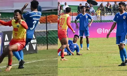 സന്തോഷ് ട്രോഫിയിലെ രണ്ടാം മത്സരത്തിൽ കേരളത്തിന് സമനിലപൂട്ട്; റെയിൽവേസിനായി ഗോൾ വല കുലുക്കിയത് മലയാളി താരം ഫസീഹ്