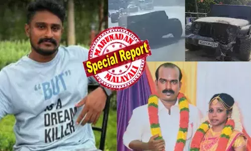 ആ വില്ലൻ ഥാറുമായി വിഷ്ണു കുതിച്ചത് ടോളുകൾ മറി കടക്കാൻ; അന്നേരം പോക്കറ്റിൽ ഉണ്ടായിരുന്നത് ഫയർസ്ഫോഴ്സിന്റെയും പോലീസിന്റെയും ഐഡി കാർഡുകൾ; ഇത് എങ്ങനെ കിട്ടിയെന്ന ചോദ്യത്തിന് വിചിത്ര മറുപടി; പറഞ്ഞ മൊഴികൾ നേരെ വിശ്വസിക്കാതെ പോലീസും; കിളിമാനൂരിൽ ദമ്പതികളുടെ ജീവനെടുത്ത അപകടം അപൂർവങ്ങളിൽ അപൂർവം