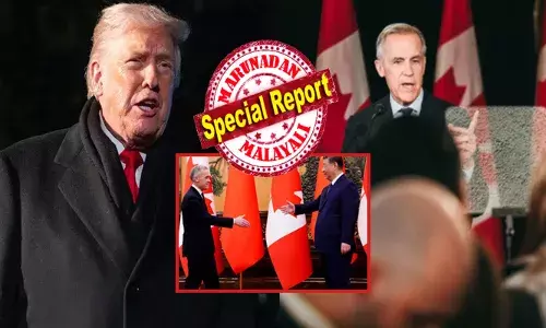 വീണ്ടും ലോകത്തെ നടുക്കി ട്രംപിന്റെ താരിഫ് പാര!! കാനഡയ്ക്ക് മേൽ നൂറ് ശതമാനം നികുതി കൂട്ടുമെന്ന മുന്നറിയിപ്പുമായി യുഎസ്; ചൈനയുമായി ഭായ്..ഭായ് ആയാൽ ഇരുട്ടടി ഉറപ്പ്; എന്തിന് പെട്ടെന്ന് ഈ തീരുമാനം എന്നത് ഞെട്ടിക്കുന്നത്; അമേരിക്കയുടെ ഈ തീക്കളി ചെന്നെത്തുന്നത് എങ്ങോട്ട്?