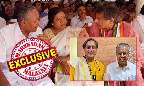 തരൂരിനെ കൂടെകൂട്ടാന്‍ പിണറായിയുടെ മാസ്റ്റര്‍ പ്ലാന്‍! കോണ്‍ഗ്രസിനെ വിട്ടിലാക്കാന്‍ സിപിഎം നീക്കം; കോണ്‍ഗ്രസ് പിളര്‍ത്തി വന്നാല്‍ തരൂരിന് ഇടതു മുന്നണിയില്‍ 15 സീറ്റ് വാഗ്ദാനം ചെയ്ത് സിപിഎം; ശശി തരൂരിനെ റാഞ്ചാന്‍ എകെജി സെന്ററില്‍ അതീവ രഹസ്യ നീക്കം; മുഖ്യമന്ത്രിയുടെ ദൂതന്‍ എത്തിയത് വമ്പന്‍ ഓഫറുമായി; ശശി തരൂര്‍ ഇടതുമുന്നണിയില്‍ എത്തുമോ?