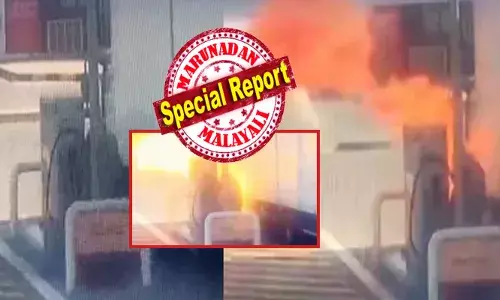 ഒരു പെട്രോൾ പമ്പിൽ പാർക്ക് ചെയ്തിരുന്ന കൂറ്റൻ ട്രക്ക്; പെട്ടെന്ന് പ്രദേശത്തെ നടുക്കി വൻ സ്ഫോടനം; നിമിഷ നേരം കൊണ്ട് എല്ലാം തീഗോളമാകുന്ന കാഴ്ച; ഒരാളുടെ നില അതീവ ഗുരുതരം; പിന്നിലെ കാരണം ഞെട്ടിക്കുന്നത്