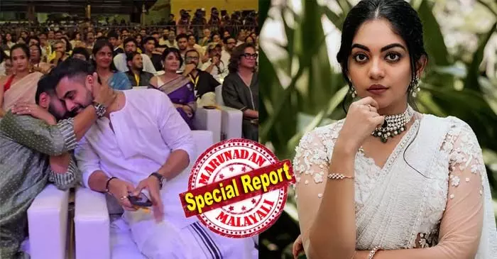 ഒന്നാം നിരയില് സ്ത്രീകളേ ഇരുത്തില്ലേ? സ്ത്രീകളെല്ലാവരും ഒന്നാം നിരയ്ക്ക് പിന്നിലായിപ്പോയത് വെറുമൊരു ആകസ്മികതയാണോ? ടൊവിനൊയ്ക്കും ആസിഫിനും പിന്നില് ജ്യോതിര്മയിയും ദിവ്യപ്രഭയും; സംസ്ഥാന ചലച്ചിത്ര പുരസ്കാര സമര്പ്പണ വേദിയിലെ സീറ്റ് ക്രമീകരണത്തില് വിമര്ശനവുമായി അഹാന ഒന്നാം നിരയില് സ്ത്രീകളേ ഇരുത്തില്ലേ? സ്ത്രീകളെല്ലാവരും ഒന്നാം നിരയ്ക്ക് പിന്നിലായിപ്പോയത് വെറുമൊരു ആകസ്മികതയാണോ? ടൊവിനൊയ്ക്കും ആസിഫിനും പിന്നില് ജ്യോതിര്മയിയും ദിവ്യപ്രഭയും; സംസ്ഥാന ചലച്ചിത്ര പുരസ്കാര സമര്പ്പണ വേദിയിലെ സീറ്റ് ക്രമീകരണത്തില് വിമര്ശനവുമായി അഹാന