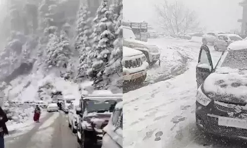 ഹിമാചല്‍ പ്രദേശില്‍ കനത്ത മഞ്ഞുവീഴ്ച: 1,200 ലധികം റോഡുകള്‍ അടച്ചു; റോഡ് ബന്ധം പുനഃസ്ഥാപിക്കാന്‍ യുദ്ധകാല അടിസ്ഥാനത്തില്‍ ശ്രമം