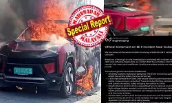 പെട്ടെന്ന് കണ്ടാൽ..അസ്സൽ മസ്കിന്റെ ആ ടെസ്ലയെ പോലെ തന്നെ; അടുത്ത ഭാവി..മോഡൽ എന്ന പേരിൽ പുറത്തിറക്കിയ കമ്പനി; നിമിഷ നേരം കൊണ്ട് ഇന്ത്യൻ റോഡുകളെ കീഴടക്കുന്ന കാഴ്ച; അങ്ങനെ കാര്യങ്ങൾ ശുഭമായി പോകുന്നതിനിടെ ശകടത്തിന് വൻ പിഴവ്; പ്യുർ റെഡ് BE6 കത്തി ചാമ്പലായതിൽ മഹീന്ദ്ര പറയുന്നത്