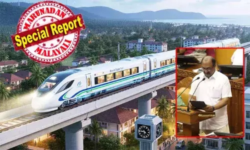 പുതിയ അതിവേഗ റെയില്‍ പദ്ധതിക്ക് 100 കോടി; നാല് ഘട്ടങ്ങളായി നടപ്പാക്കും; ഉയര്‍ന്ന തൂണുകളിലൂടെയുള്ള ഗതാഗത സംവിധാനം നഗര മെട്രോ പദ്ധതികളുമായി സംയോജിപ്പിക്കാന്‍ സാധിക്കും; കേന്ദ്ര ഭവന നഗരകാര്യ മന്ത്രാലയം പദ്ധതിക്ക് പിന്തുണ അറിയിച്ചിട്ടുണ്ടെന്ന് ബജറ്റ് പ്രസംഗത്തില്‍ ധനമന്ത്രി കെ എന്‍ ബാലഗോപാല്‍
