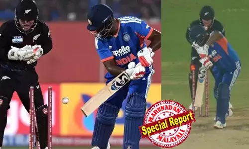 ഫൂട്ട് വര്‍ക്കില്ല, പന്തിന്റെ ഗതിയറിയില്ല! സ്പിന്നര്‍ക്ക് മുന്നില്‍ സ്റ്റംപ് തുറന്നുകൊടുത്ത് പുറത്താവുന്നു; ക്രീസില്‍ വെറും കാഴ്ചക്കാരന്‍; സഞ്ജുവിന്റെ സാങ്കേതിക പിഴവുകള്‍ എണ്ണിപ്പറഞ്ഞ് സുനില്‍ ഗാവസ്‌കര്‍; പേസര്‍മാരെ നേരിടുമ്പോള്‍ ഷോര്‍ട്ട് ബോള്‍ പ്രതീക്ഷിച്ച് ബാക്ക് ഫൂട്ടിലേക്ക് മാറുന്നതിനെ വിമര്‍ശിച്ചും കമന്റേറ്റേഴ്‌സ്; മലയാളി താരത്തിനെതിരെ വിമര്‍ശനം കടുക്കുന്നു