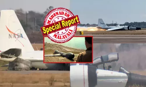 ഹ്യൂസ്റ്റൺ ആകാശത്ത് ഇന്റെർസ്റ്റെല്ലർ സിനിമയിൽ കാണുന്ന പോലൊരു ഡ്രോൺ ടൈപ്പ് വിമാനം; പ്രദേശത്ത് കൂടി തലങ്ങും വിലങ്ങും പറക്കുന്ന കാഴ്ച; ലാൻഡിംഗ് സമയം ടെയിലിലെ ആ പേര് കണ്ട് അമ്പരപ്പ്; പെട്ടെന്ന് നെഞ്ചിടിപ്പിച്ച് കോൺഫീൽഡ് സീനിലെ അതെ അപകടവും; എല്ലാവരും രക്ഷപ്പെട്ടത് ഭാഗ്യം കൊണ്ട്