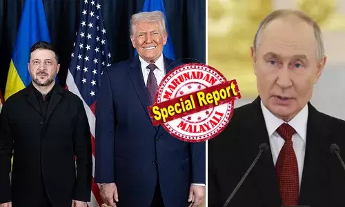 പുടിന്റെ കൊട്ടാരത്തിലേക്ക് സെലെന്‍സ്‌കിയെ ക്ഷണിച്ച് ക്രെംലിന്‍! സുരക്ഷ ഉറപ്പ്, പക്ഷേ ചതിക്കുഴിയോ? ട്രംപിന്റെ ചാണക്യതന്ത്രത്തിന് മുന്നില്‍ റഷ്യ വീഴുന്നു; ഭൂമി വിട്ടുകൊടുക്കില്ലെന്ന് യുക്രെയ്ന്‍; സമാധാന സേന വരുമോ? റഷ്യന്‍ ക്യാമ്പിലെ പുകച്ചിലും അബുദാബിയിലെ രഹസ്യ നീക്കങ്ങളും