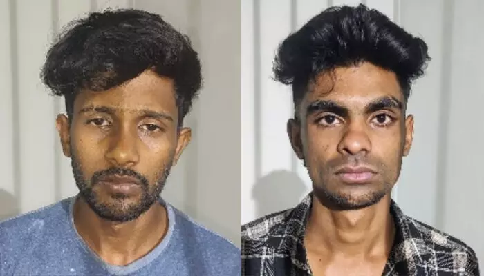 പെട്രോൾ പമ്പ് ഓഫീസിലെ ഗ്ലാസ് ഡോറിന്റെ ലോക്ക് പൊളിച്ച് അകത്തുകയറി; പണവും മൊബൈൽ ഫോണും കവർന്നു; യുവാക്കൾ പിടിയിൽ പെട്രോൾ പമ്പ് ഓഫീസിലെ ഗ്ലാസ് ഡോറിന്റെ ലോക്ക് പൊളിച്ച് അകത്തുകയറി; പണവും മൊബൈൽ ഫോണും കവർന്നു; യുവാക്കൾ പിടിയിൽ