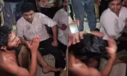 താക്കറെ സഹോദരന്മാർക്കെതിരെ സമൂഹമാധ്യമങ്ങളിൽ കമന്റിട്ടു; യുവാവിനെ ക്രൂരമായി മർദ്ദിച്ചു; തുണിയുരിഞ്ഞ് റോഡിലൂടെ വലിച്ചിഴച്ച് എംഎൻഎസ്-ശിവസേന പ്രവർത്തകർ; വീഡിയോ വൈറൽ